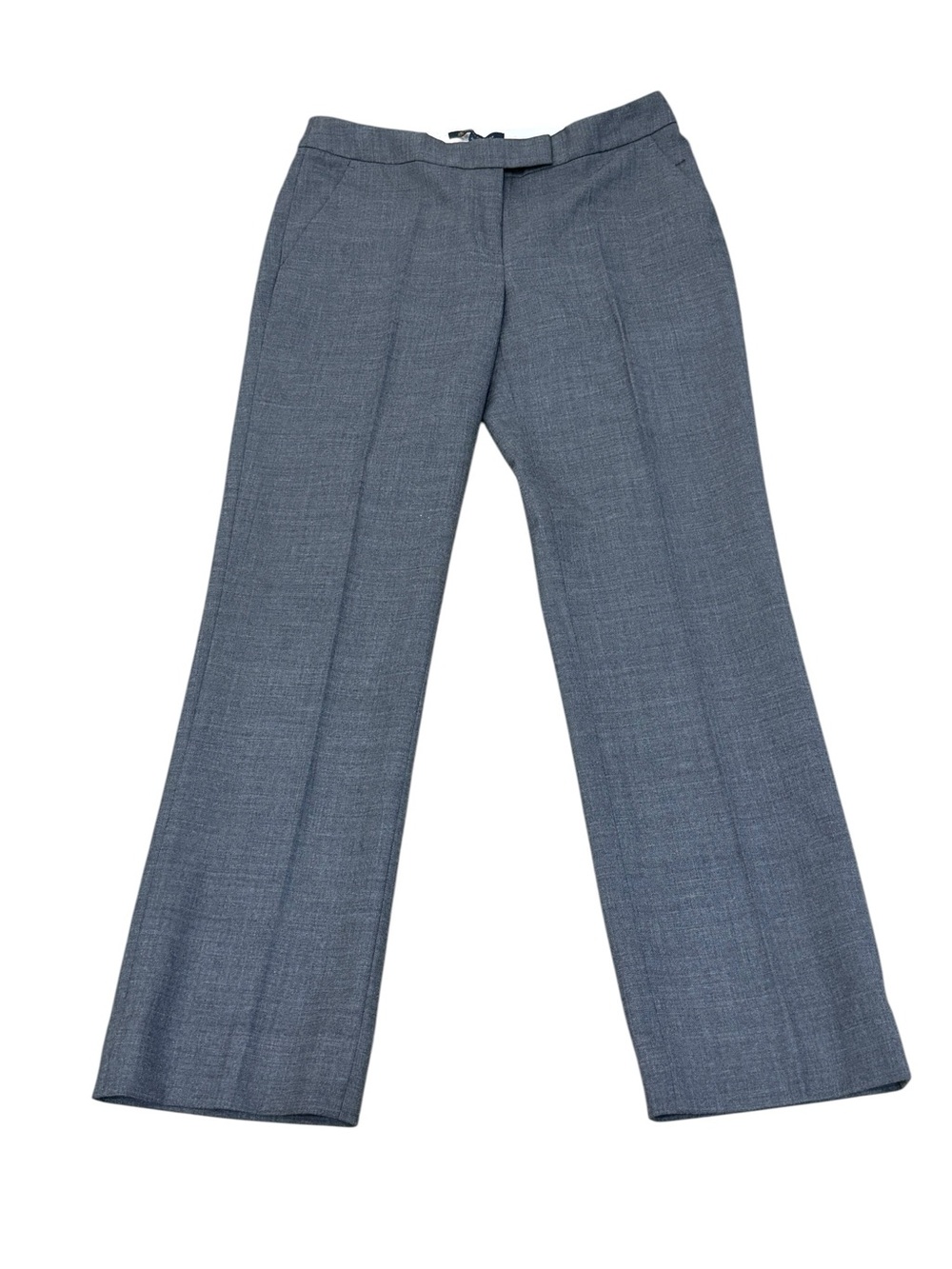 Brooks Brothers Lucia Fit Wool Blend Dress Pants Size 4 Charcoal Gray Tailored
